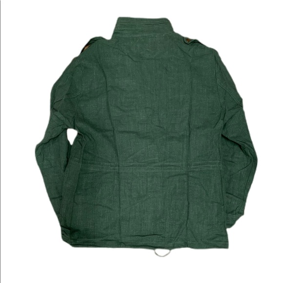 Les Canebiers NWT Military-Style Jacket - Green NWT - Picture 4 of 7